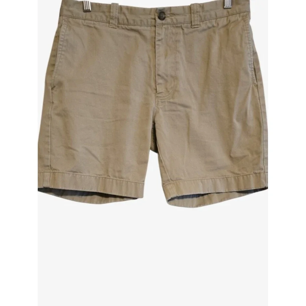 J. Crew Shorts Men’s Size 31 Tan / Beige Reade Chinos 100% Cotton Chino